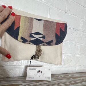 New Handmade Clutch Purse - Multi Geometric